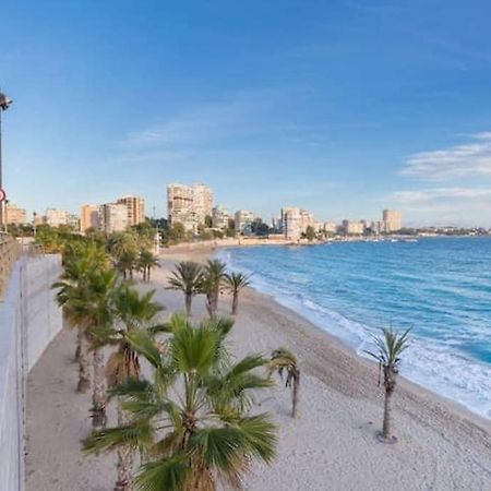 알리칸테 Playa Albufereta. Espectaculares Vistas Al Mar. 아파트 외부 사진